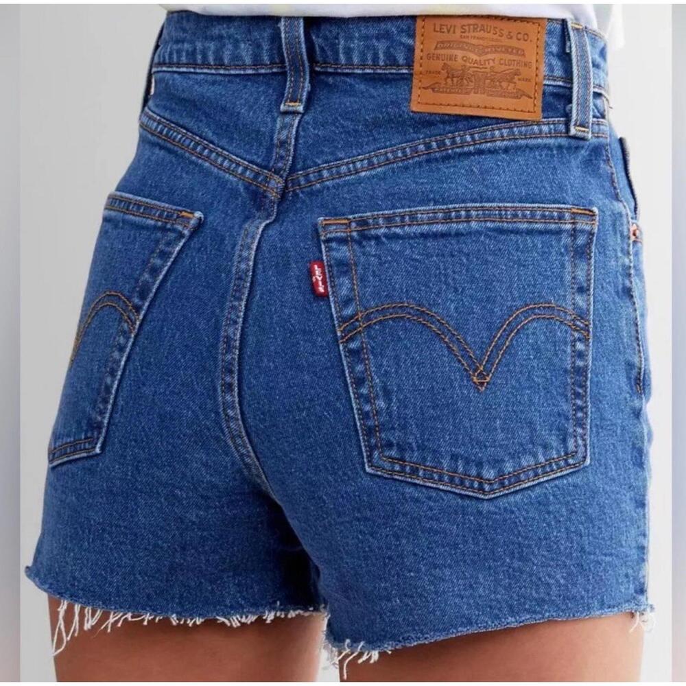 Levi's Blue Denim Women's Shorts